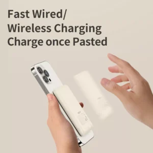 Gadgetoo Rock P89 20W Magnetic Wireless 10000Mah Power Bank