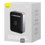 Baseus Super Energy 2-in-1 Car Jump Starter Tire Inflator (1000A) with Digital Display - Image 11