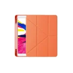 Stand Leather Smart Case With Pencil Holder For iPad - Image 2