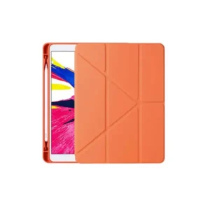Gadgetoo Stand Leather Smart Case With Pencil Holder For Ipad