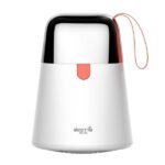Deerma Mq603 2 In 1 Portable Electric Lint Remover With Strong Adhesion Dander Hair Ball Trimmer Fabric Shaver | 7000rpm Motor | Usb Rechargable Battery – White