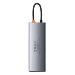 Baseus Metal Gleam Series 9-in-1 Multifunctional Type-C HUB Docking Station Space Gray - Image 3