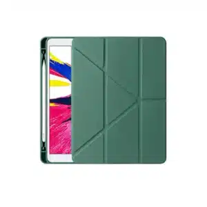 Gadgetoo Stand Leather Smart Case With Pencil Holder For Ipad