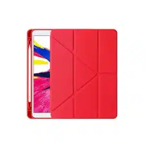 Gadgetoo Stand Leather Smart Case With Pencil Holder For Ipad