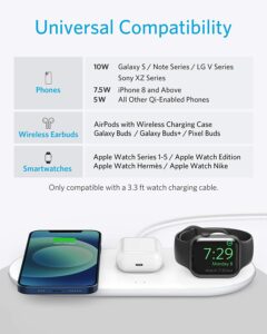 Gadgetoo Anker Powerwave 3-In-1 Qi-Certified Pad Wireless Charging Station – A2590021