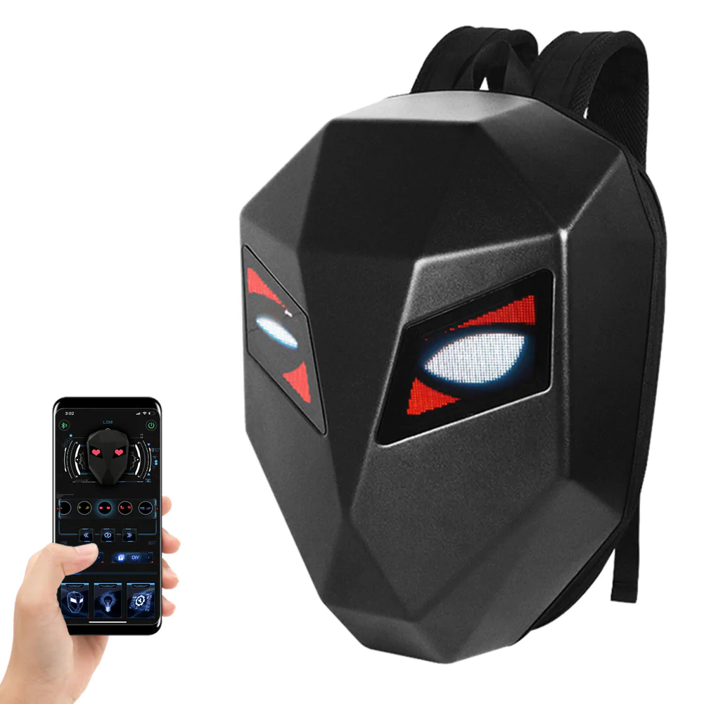 CRELANDER Super Cool Deadpool Style Knight LED Backpack Christmas gifts