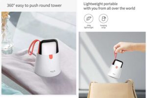 Gadgetoo Deerma Mq603 2 In 1 Portable Electric Lint Remover With Strong Adhesion Dander Hair Ball Trimmer Fabric Shaver | 7000Rpm Motor | Usb Rechargable Battery – White