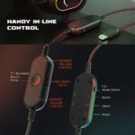 FIFINE H6 USB HEADSET WITH 24-BIT, 7.1 SURROUND SOUND, EQ MODES, RGB, VOLUME & MUTE CONTROL, DETACHABLE MIC - Image 3