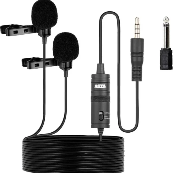 Clip Interview Microphone (BOYA M1DM)