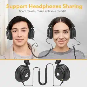 Gadgetoo Maono Mh601 Stereo Studio Monitoring Headphone For Music, Dj, Podcast, Youtube, Facebook &Amp; Live Class