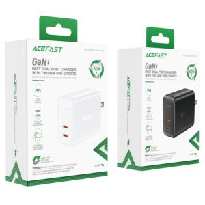 Gadgetoo Fast Charge Wall Charger A31 Gan Pd50W (2Xusb-C) Us
