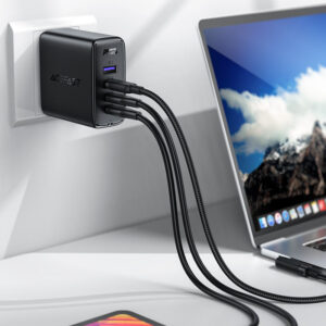 Gadgetoo Fast Charge Wall Charger A39 Pd100W Gan (3Xusb-C + Usb-A) Us