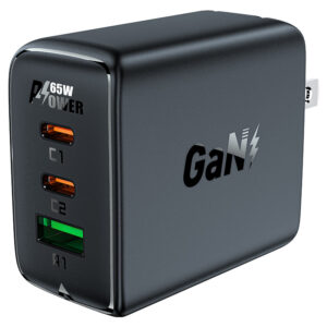 Gadgetoo Acefast Fast Charge Wall Charger A43 Pd65W Gan (2Xusb-C + Usb-A) Us