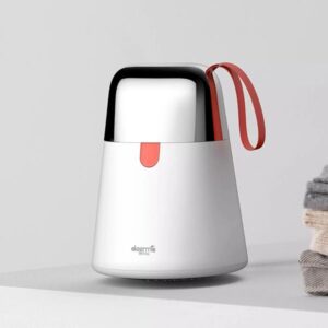 Gadgetoo Deerma Mq603 2 In 1 Portable Electric Lint Remover With Strong Adhesion Dander Hair Ball Trimmer Fabric Shaver | 7000Rpm Motor | Usb Rechargable Battery – White