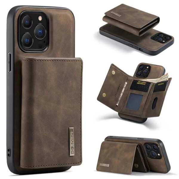 DG.MING M1 Series Wallet Case for iPhone 14 Pro / iPhone 14 Pro Max