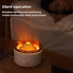 560ml Volcano Flame Remote Control Aromatherapy Air Humidifier Essential Oil Diffuser For Home Electric Ultrasonic Aroma Difusor - Image 3