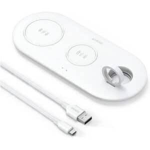 Gadgetoo Anker Powerwave 3-In-1 Qi-Certified Pad Wireless Charging Station – A2590021