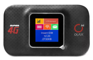 Gadgetoo Olax Mf982 4G 300Mbps Pocket Wi-Fi Router