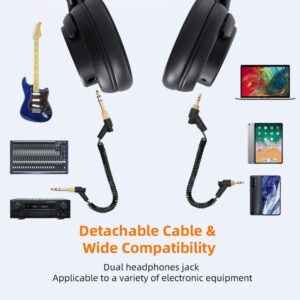 Gadgetoo Maono Mh601 Stereo Studio Monitoring Headphone For Music, Dj, Podcast, Youtube, Facebook &Amp; Live Class