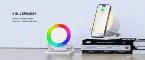 Gadgetoo Recci Rsk-W28 15W Wireless Charger With Speaker