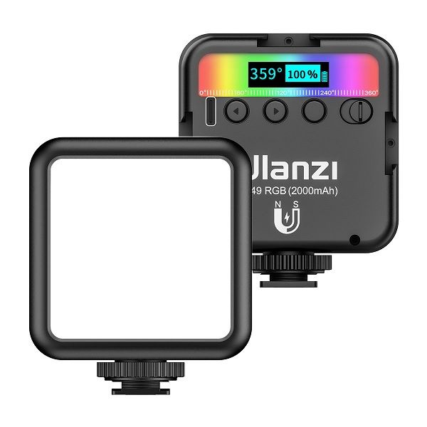 Ulanzi_Vl49_Rgb_Video_Lights_1 Ulanzi Rechargable Rgb Led Video Lights ( Ulanzi Vl49 , 2000Mah)