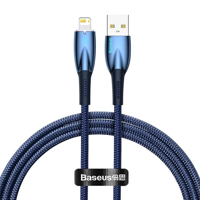 Baseus Glimmer Series Fast Charging Data Cable USB to iP 2.4A (2 meter)