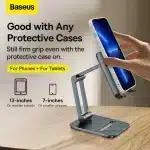 Baseus Desktop Biaxial Foldable Metal Stand for Phones - Image 3