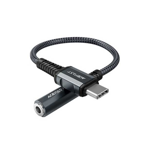ACEFAST C1-07 USB-C to 3.5mm Headphones Adapter Cable with Built in DAC