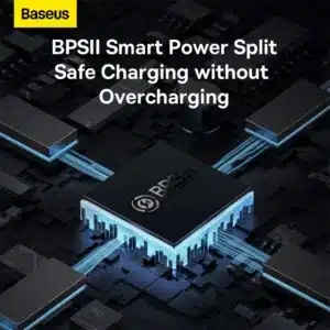 Gadgetoo Baseus Gan5 Pro 65W Fast Charger 2X Type-C 1X Usb Port Cn For Macbook Laptop Phone