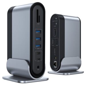 Gadgetoo Baseus Working Station Four-Screen Multifunctional Type-C Hub Adapter (Update Version)