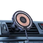 USAMS US-CD164 15W Ultra-slim Magnetic Car Wireless Charger - Image 2