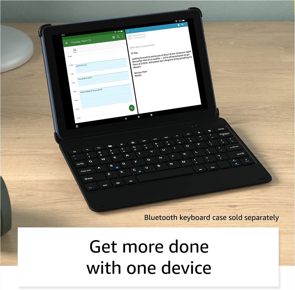 Amazon Fire HD10 Tablet with Alexa HandsFree 10.1" 1080p Full HD