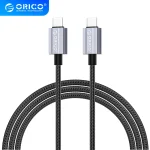 ORICO Cable Type-C to Type-C 100w 5A PD Fast Charging Cable For MacBook Laptop iPad