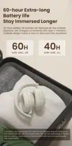 Gadgetoo Haylou S35 Anc Noise Canceling Headphones
