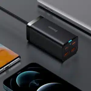 Gadgetoo Baseus Gan3 Pro 4 Ports Desktop Charger 100W