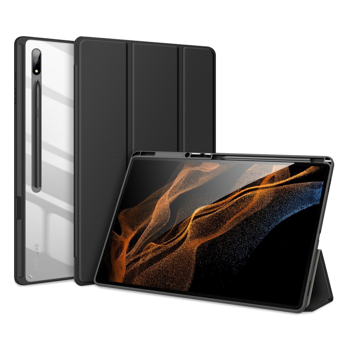 DUX DUCIS TOBY Series Horizontal Flip Tablet Case for Samsung Galaxy Tab S8 Plus / S8 Ultra