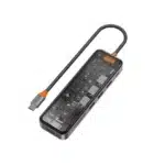 WiWU Cyber Multifunctional 8-in-1 Type C Hub Docking Station