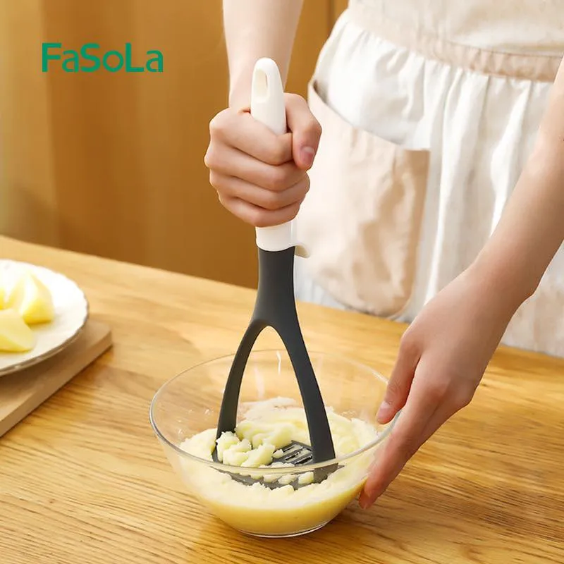 FaSoLa Plastic Potato Mashers Best Mashed Kitchen Tool Potato Smasher