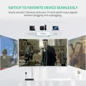 Gadgetoo Ugreen Hdmi 3 In 1 Out Hdmi Switcher (40235)