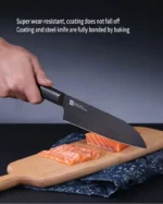 Xiaomi Huohou Cool Black Non-Stick Stainless Steel Knife Set (2pcs)