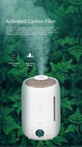Gadgetoo Xiaomi Deerma Led Screen Air Humidifier Aroma Diffuser Oil Ultrasonic Fog 5L