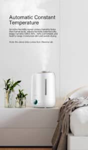 Gadgetoo Xiaomi Deerma Led Screen Air Humidifier Aroma Diffuser Oil Ultrasonic Fog 5L