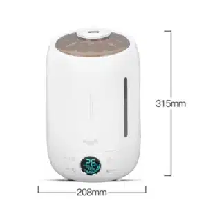 Gadgetoo Xiaomi Deerma Led Screen Air Humidifier Aroma Diffuser Oil Ultrasonic Fog 5L