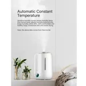 Gadgetoo Xiaomi Deerma Led Screen Air Humidifier Aroma Diffuser Oil Ultrasonic Fog 5L