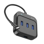 Hoco HB31 4-in-1 USB to 1xUSB3.0 & 3xUSB2.0 Converter