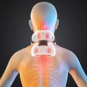 Gadgetoo Smart Neck Massager Electric Back And Shoulder Cervical Tens Heat Massage