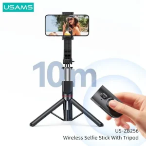 Gadgetoo Usams Us-Zb256 Wireless Selfie Stick With Tripod