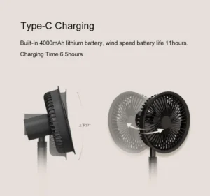 Gadgetoo Xiaomi Solove F5 Pro F5P Smart Desktop Extendable Fan