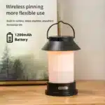 2022 New Retro Lamp Humidifier Outdoor USB Rechargeable Emergency Lighting Portable Lights Camping Lamp Diffuser Essential Oils