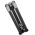 MOMAX Tripod Hero Portable Lightweight Camera Tripod Monopod Stand with Phone Clip TRS7